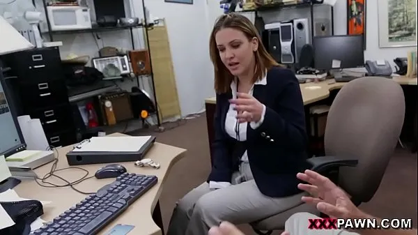 Большая Foxy Business Lady трахают общая трубка