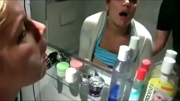 Gran cumshot fucked bathroom the in sister and face tubo total