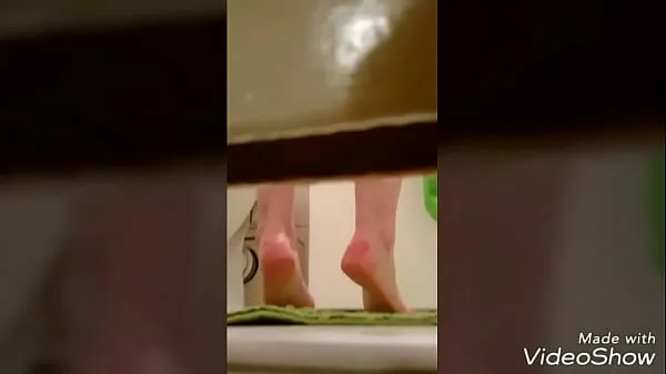 Duża Voyeur twins shower roommate spy całkowita tuba