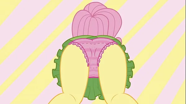 Grande Equestria Girls Fluttershy Pantsu tubo totale