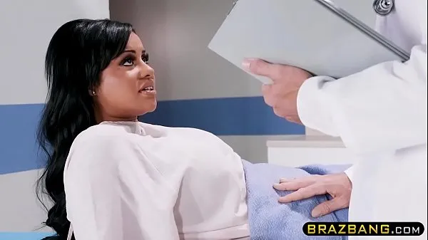 Big Doctor cures huge tits latina patient who could not orgasm total Tube