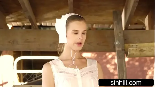 Grote Hot & Horny Amish Girl Likes It In The Ass - Jillian Janson totale buis