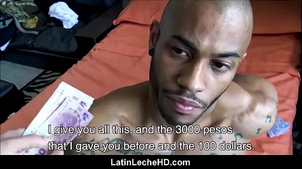 Tổng cộng Amateur Black Latino Straight Guy Looking For Cash Gets Paid To Fuck Gay Stranger POV ống lớn