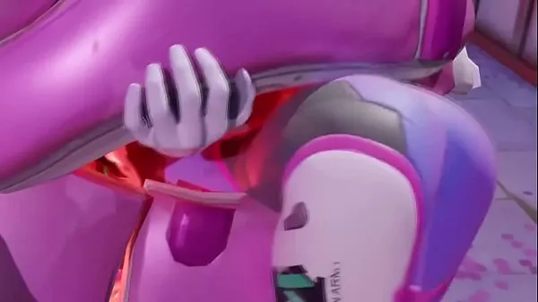 Gros D.VA overwatch MECH ANAL a baisé la montre Tube total