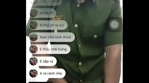 إجمالي Công an Việt Nam đi nghĩa vụ chat sex bị quay lén | Xem thêm أنبوب كبير