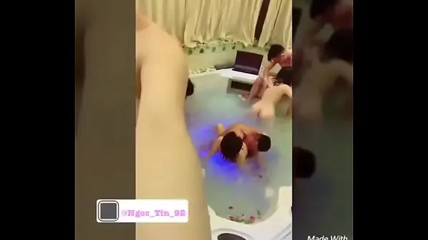 Grande Bagno in Vietnam insieme tubo totale