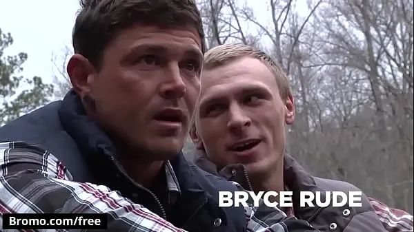 Grande Bryce com Scott Harbor Sebastian Young Tom Faulk em Backwoods Bareback Parte 3 Cena 1 - Visualização do trailer - Bromo tubo total