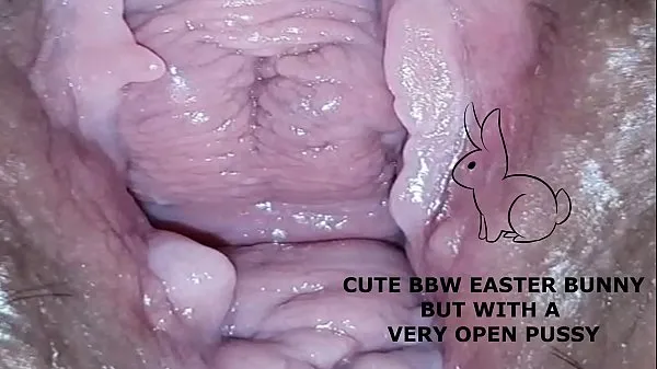 Stort Cute bbw bunny, but with a very open pussy totalt rør