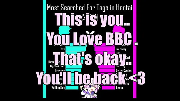 Grande BBC Hentai Conditioning JOI para Whitebois tubo total