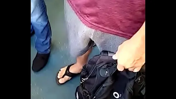 Big Bulge in train in Rio total Tube