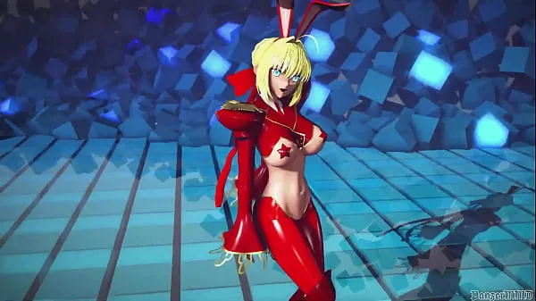 Büyük MMD Nero Reverse Bunny Red Velvet Bad Boy toplam Tüp