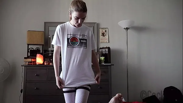 Big Seductive Step Sister Fucks Step Brother in Thigh-High Socks Preview - Dahlia Red / Emma Johnson total Tube