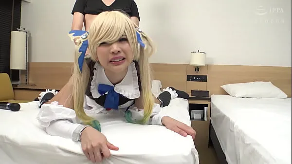 大最强属性】与高杉麻里穿粉色头发cosplay做爱! 她的嘴里射出了很多口水，还有吹箫时的smata! 样品总管