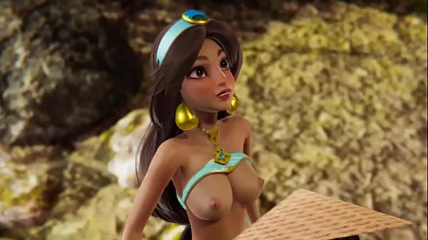 Big Disney Futa - Raya gets creampied by Jasmine - 3D Porn total Tube
