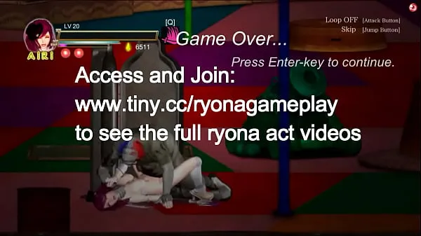 大辣妹无尽与小丑在性感色情无尽 ryona 行为游戏视频中发生性关系总管
