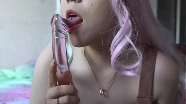 Tổng cộng sucking glass dick -Furiyssh ống lớn