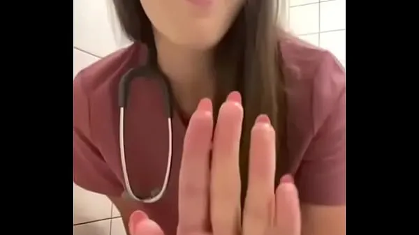 Big nurse masturbates in hospital bathroom total Tube