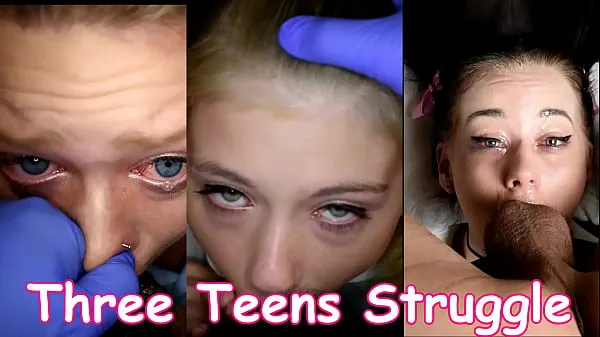 Big Teenage girls struggle with deepthroating dirty old man for the first time total Tube