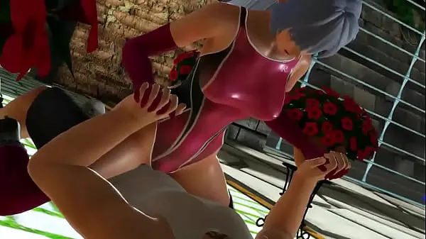 大庫拉 kof 角色扮演在公共無盡動畫視頻中與一個男人發生性關係总管