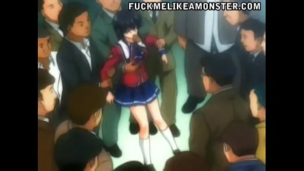 Grande Gangbang hentai con una giovane ragazza tubo totale