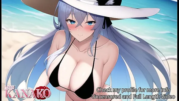 Big ASMR Audio & Video] I get so WET and HORNY on are Beach Date!!!! My outfit gets so slippery it CUMS right OFF!!!! VTUBER Roleplay total Tube
