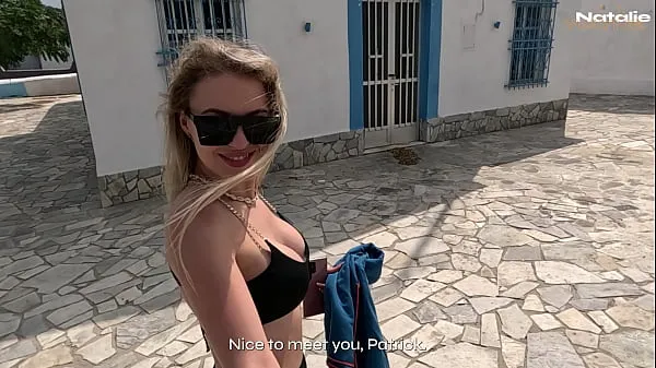 Stort Dude's Cheating on his Future Wife 3 Days Before Wedding with Random Blonde in Greece rør i alt