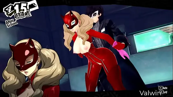 Große Ann Takamaki und Joker Dungeon Fuck – Persona 5 3DGesamtröhre