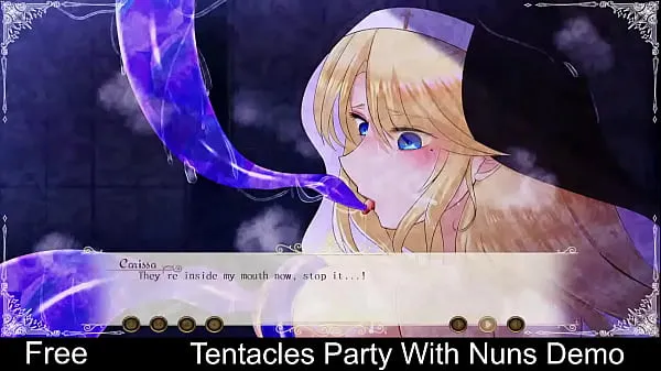 Grande Party With Nuns (Free Steam Demo Game) Visual Novel, nun tubo totale