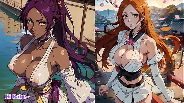 Grande Orihime and Yoruichi want to make you a baby ~~ ? [JOI, Fap to the beat, 2 cum points] [Commission tubo total