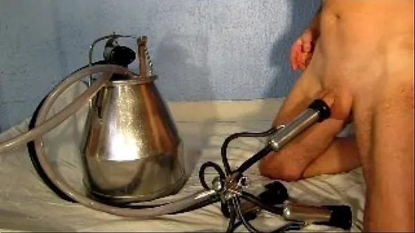 Grande PENIS MILKING MACHINE 3 tubo totale